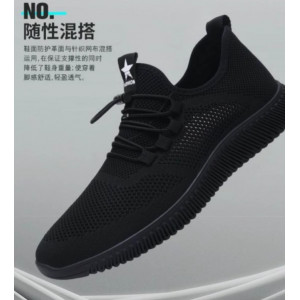 男鞋夏季透气男士旅游休闲鞋子镂空网面运动鞋