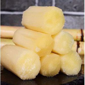 云南脆皮甘蔗青皮甘蔗薄皮可手撕新鲜水果清甜多汁