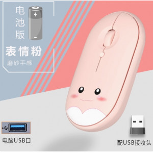 小巧可爱便携女生静音鼠标无线蓝牙可充电通用