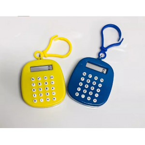 小型计算器电子带钥匙扣迷宫行李挂扣学生随身迷你计算机