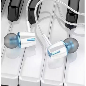 有线耳机带麦K歌语音通话高音质入耳式耳机重低音